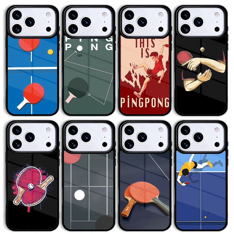 Table Tennis Quotes - Tafeltennis Sport Telefoonhoesje voor Apple iPhone