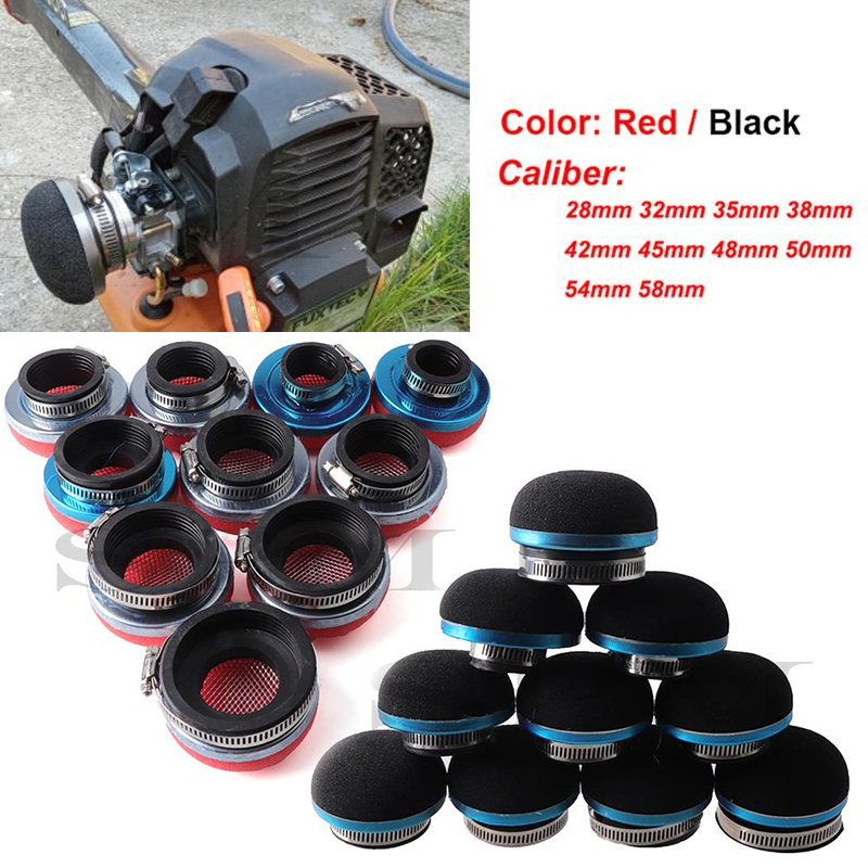 Rubber Cleaner Foam - Motorfiets 28Mm-58Mm Straight Schuim Luchtfilter Sponsreiniger
