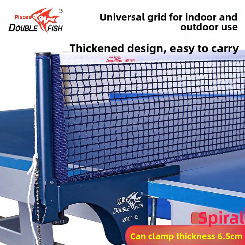 Table Tennis Drawing - Draagbaar tafeltennisnetframe, standaard, universeel, wedstrijd, balblok,