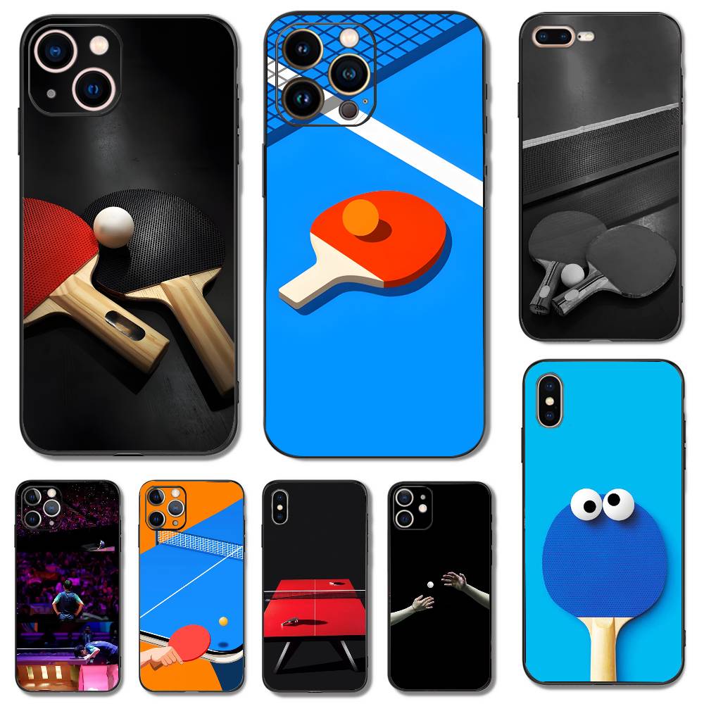 Table Tennis Quotes - Tafeltennisracket Ping Pong Telefoonhoesje voor iPhone