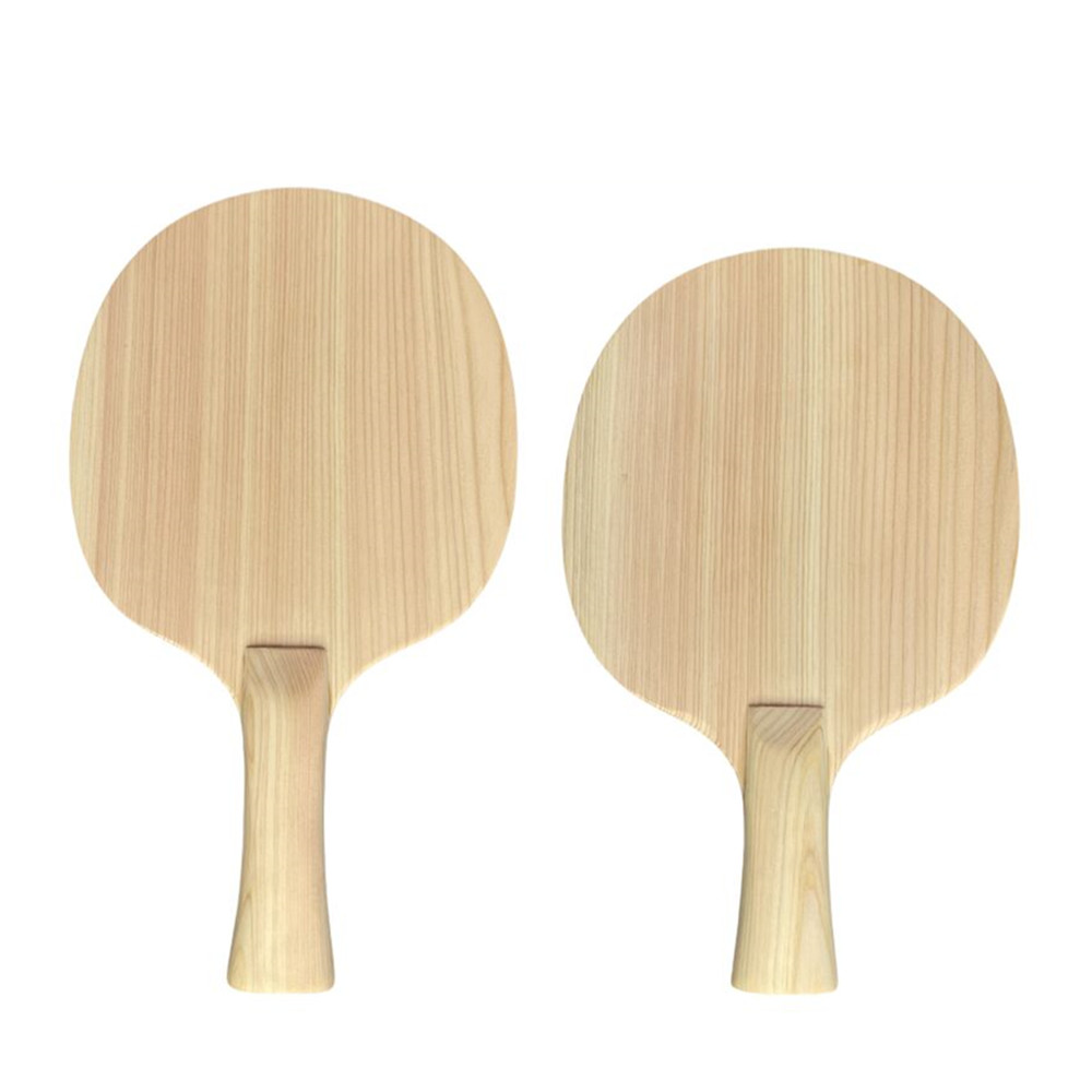 Table Tennis Club - Enkellaags Hinoki massief houten tafeltennisblad 8