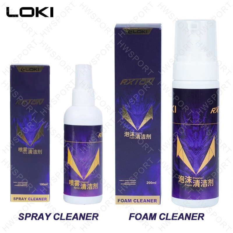 Rubber Cleaner Foam - LOKI Tafeltennisrubberreiniger Schuimtype Spray Type Pingpong