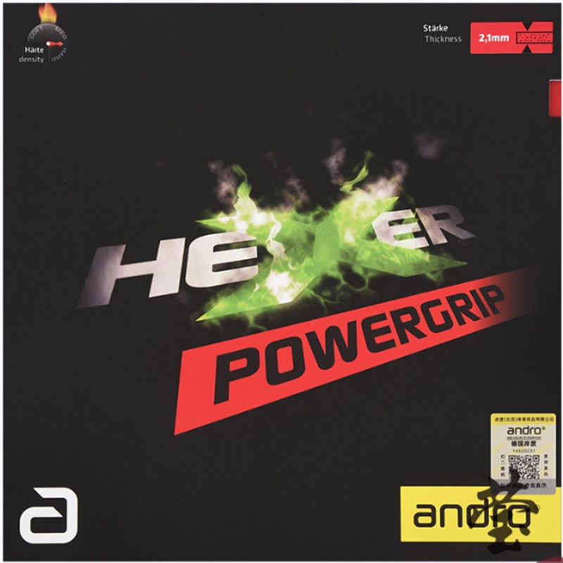 Andro HEXER GRIP tafeltennisru - Table Tennis Club recensie en prijs