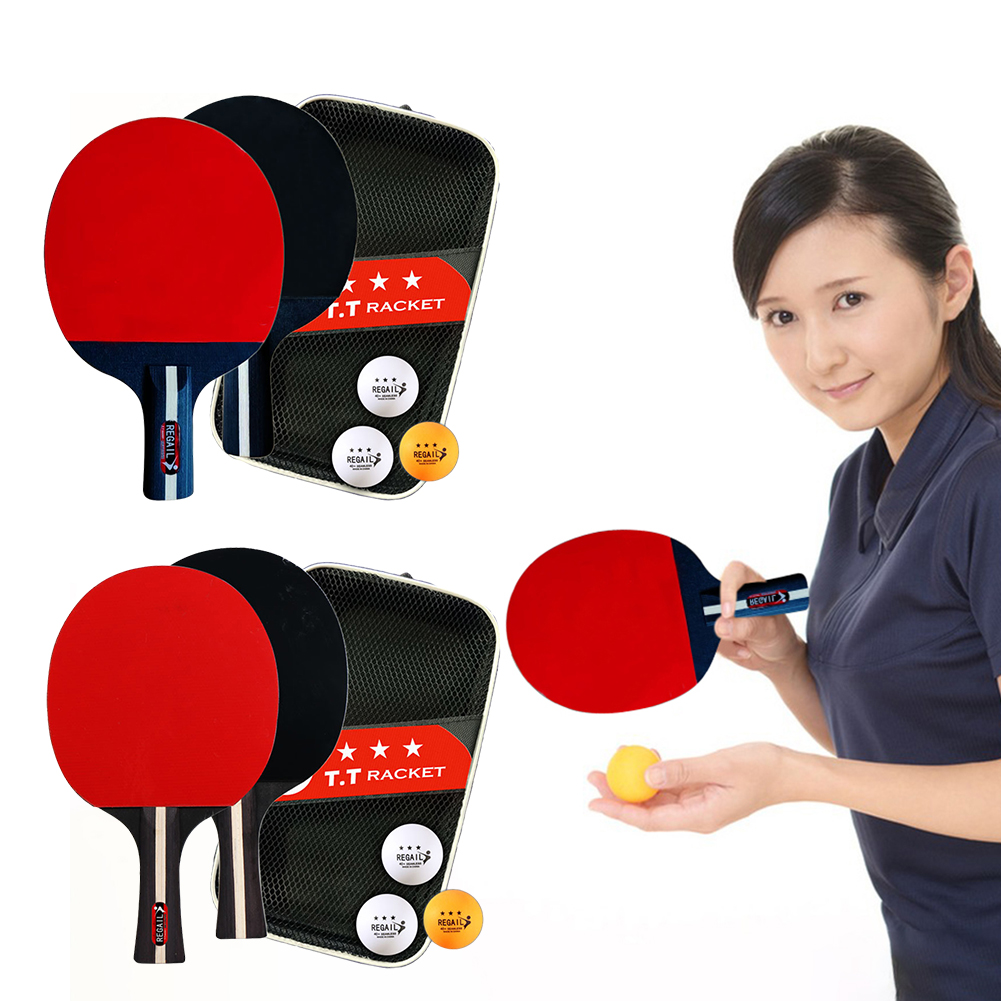 Tafeltennisracket 2 Rackets En - Table Tennis Tournament recensie en prijs