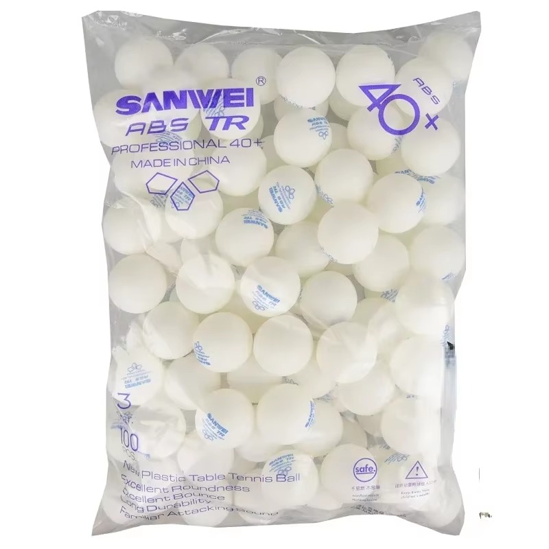 100 stuks Sanwei Nieuwe Materi - Table Tennis Robot recensie en prijs