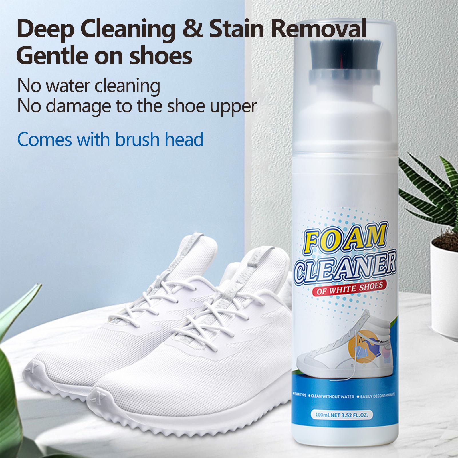 100ml Sneakerreiniger Schuimre - Rubber Cleaner Foam recensie en prijs