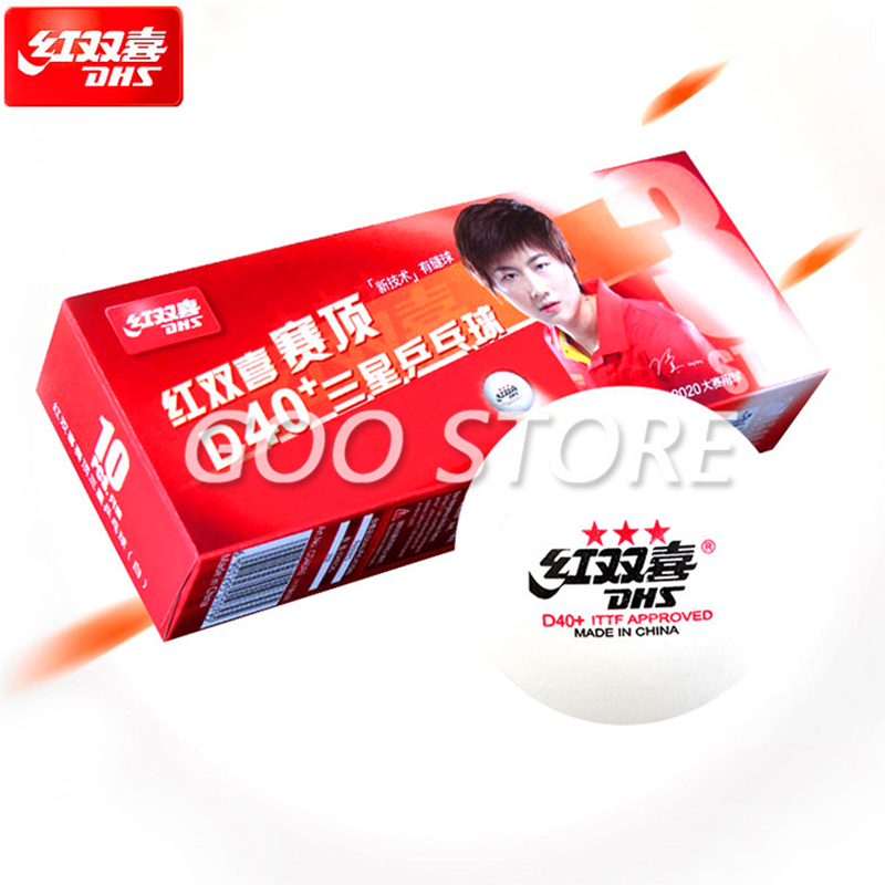 DHS 3 Star D40+ Tafeltennisbal - Table Tennis Robot recensie en prijs