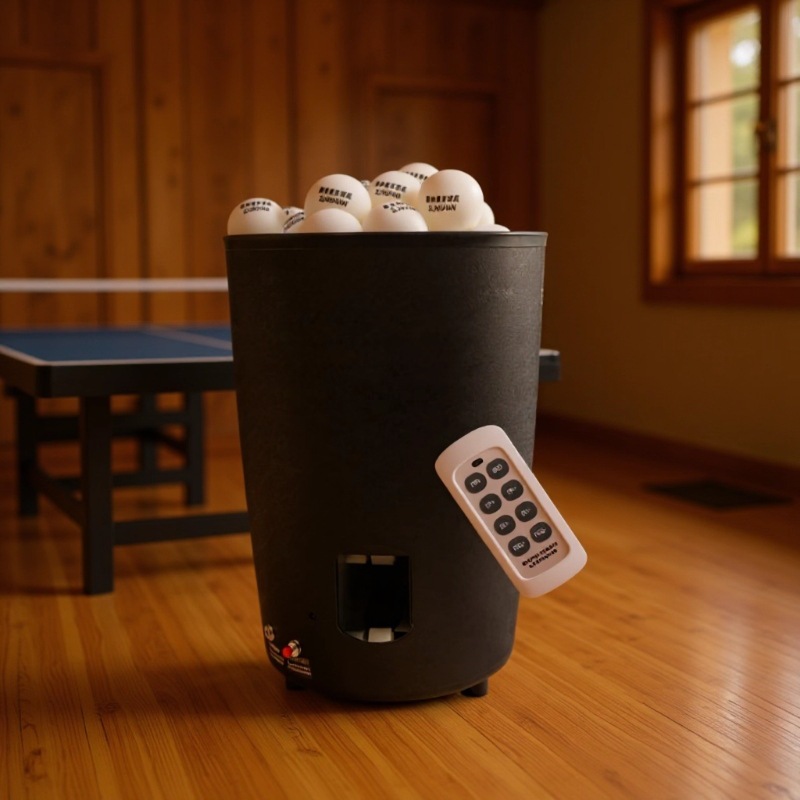 Draagbare tafeltennisbalmachin - Table Tennis Robot recensie en prijs
